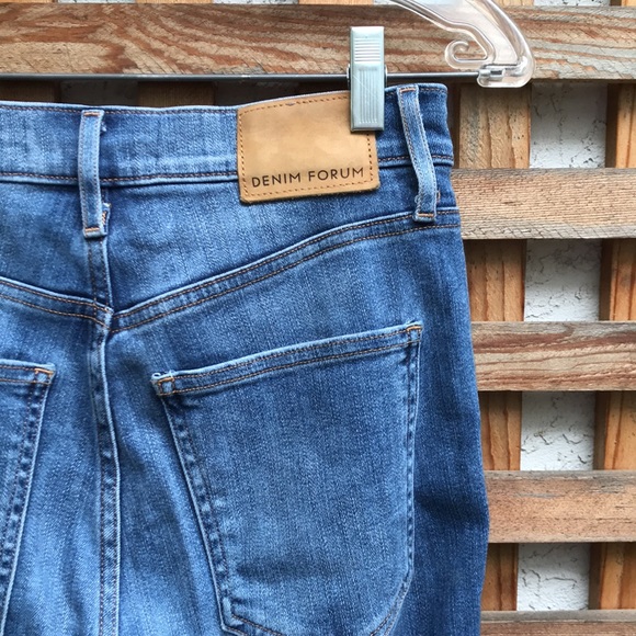 Denim Forum Lola High Rise Skinny Jeans 27 - Picture 6 of 8